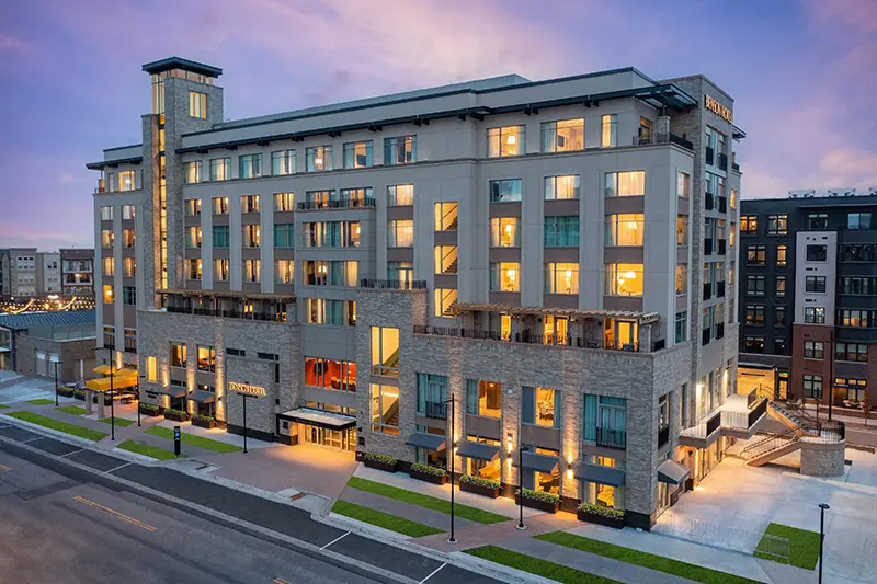 The Benson Hotel and Faculty Club, Aurora, CO photography by Greg Ceo, photo edited by Valentin Sivyakov